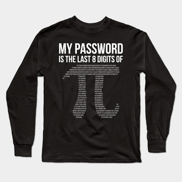 Math Funny Long Sleeve T-Shirt by animericans